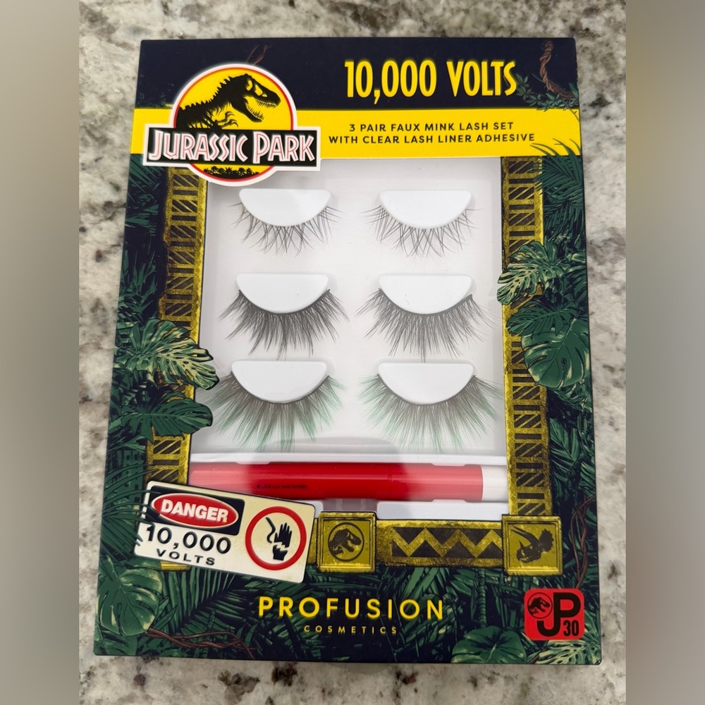 Profusion Cosmetics Jurassic Park Lash Set - 10,000 Volts Edition